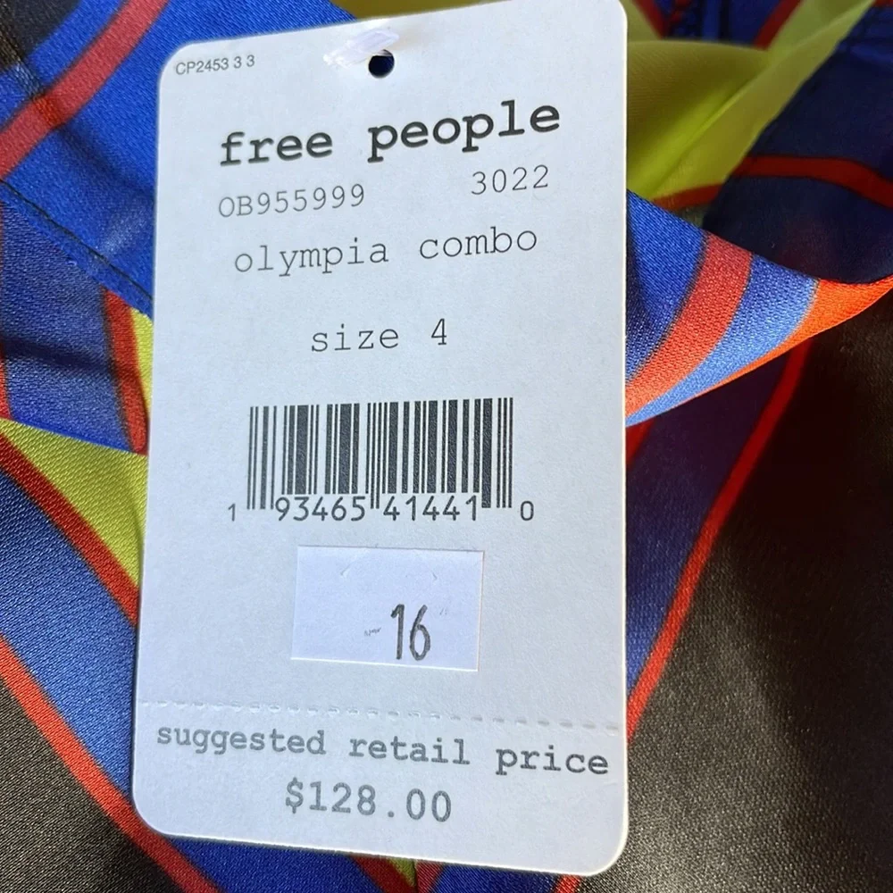 Free People Olympia maxi skirt NWT size 4 - Picture 5 of 7